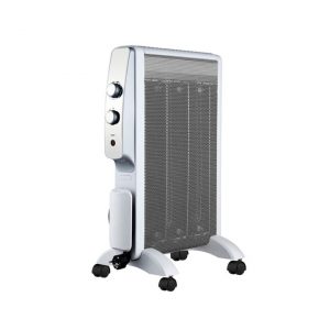 Radiador de mica Abrigo 1500W blanco/plata