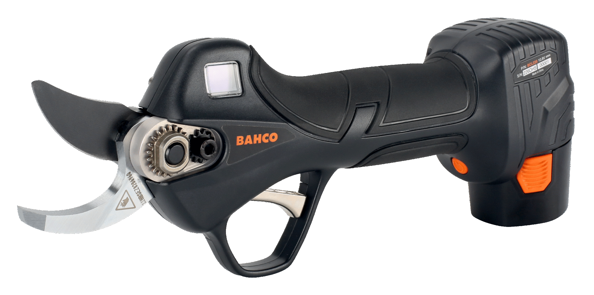 Tijera de poda a batería BAHCO BCL226 26 mm sin cable + 2 baterías