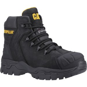 Bota de seguridad CAT Caterpillar Everett S3 WR CI HRO SRC Negra