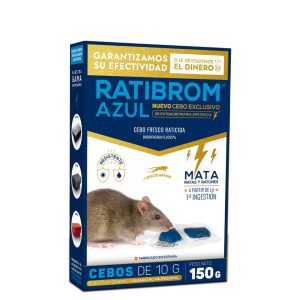 Raticida Ratibrom Azul 150 g