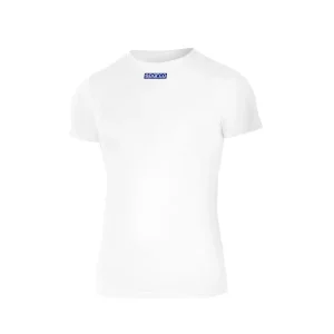Camiseta interior Sparco B-Rookie manga corta Blanco