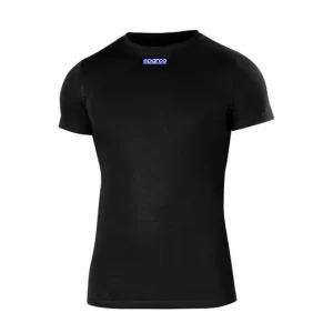 Camiseta interior Sparco B-Rookie manga corta Negro